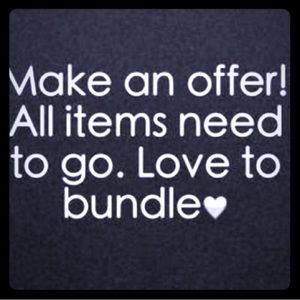 🤗 make me an offer lets clear out my closet !!